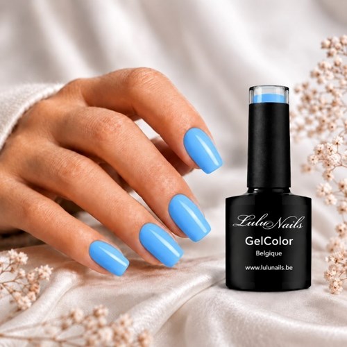 Gel Polish Bleu Ciel Pur  UV/LED - Vernis Semi-Permanent LuluNails
