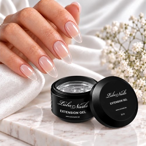 Transparante bouwgel 30 g - UV/LED-nagelverlenging | Professionele bouwgel van LuluNails 02