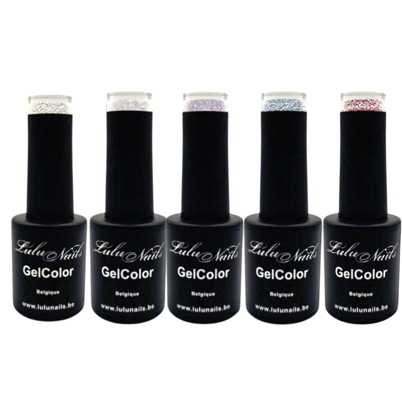 Coffret GelColor “Mermaid Mystique” – Collection Reflets Boréaux LuluNails
